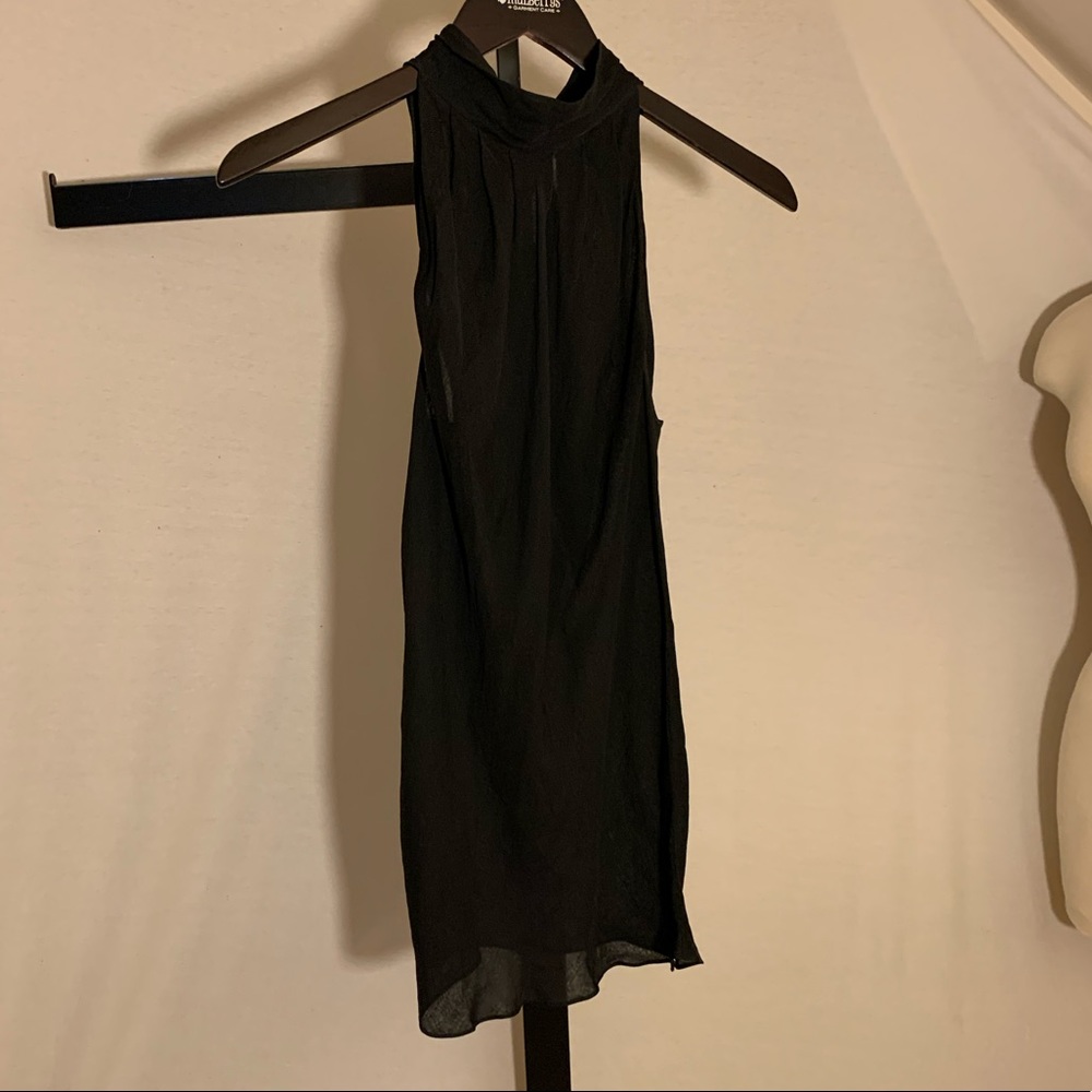 DKNY silk top
